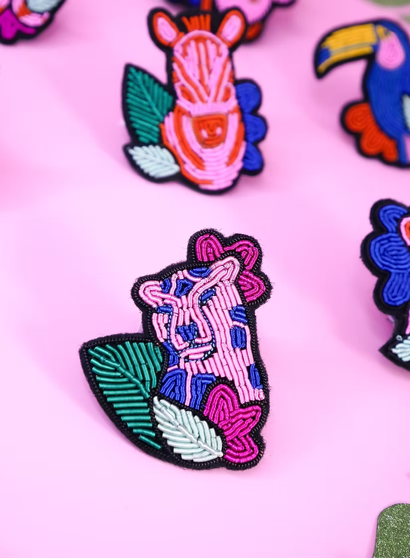Broche Léopard