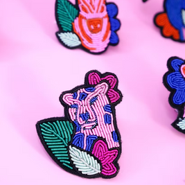 Broche Léopard