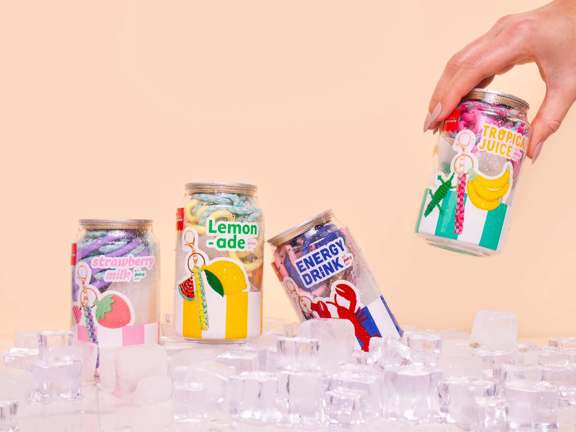 Kit Canette Bag Charm Pshiiit - Lemonade