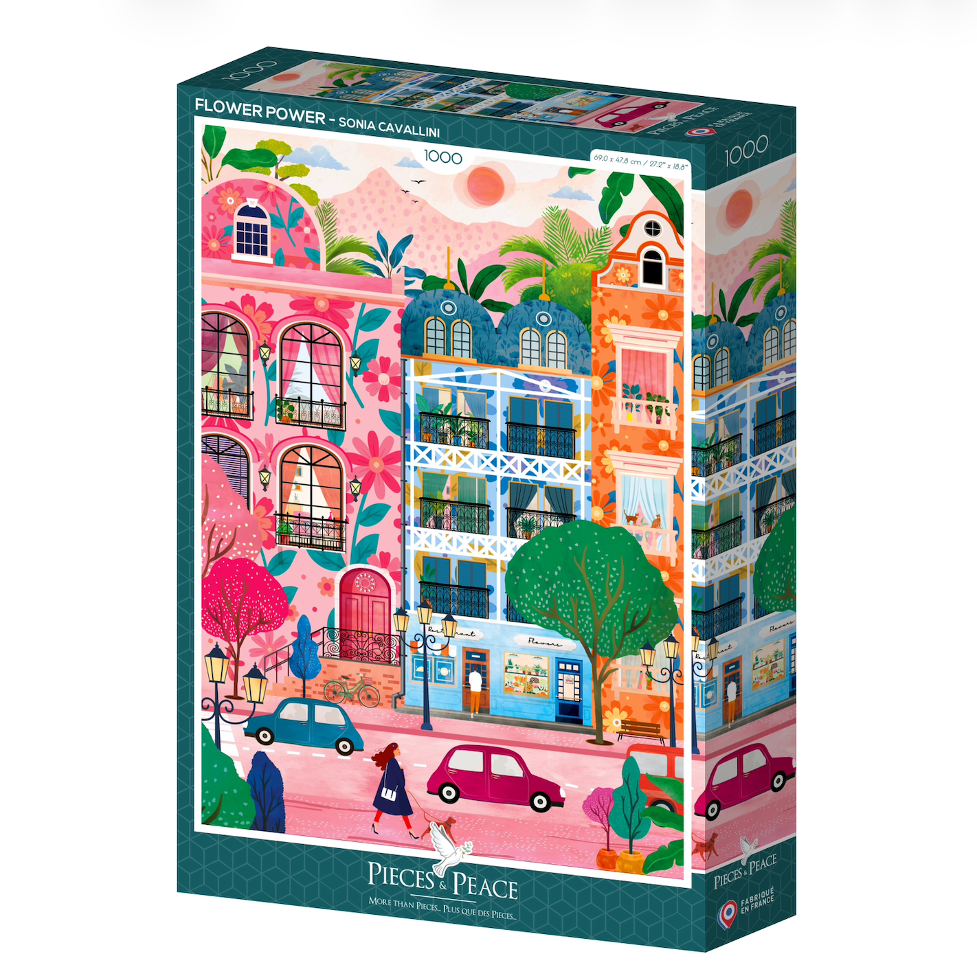 Puzzle 1500 Pièces - Le Pouvoir des Fleurs