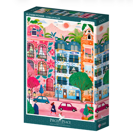 Puzzle 1500 Pièces - Le Pouvoir des Fleurs