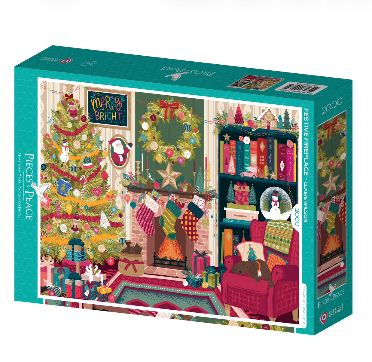 Puzzle 2000 Pièces - Cheminée de Fêtes