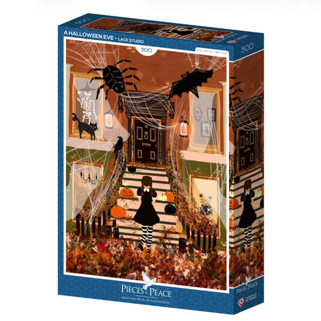 Puzzle 500 Pièces - Une Veille d'Halloween