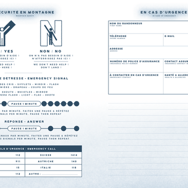 Carnet de randonnée A6