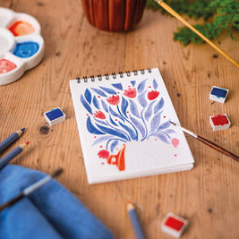 Carnet de coloriage A6 - Floral #2