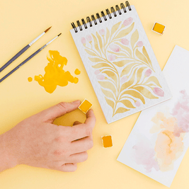 Coloring Book A6 - Floral #1