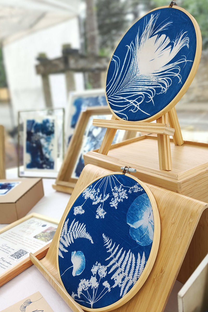 Atelier réalisez votre cyanotype sur tissu - Date sur réservation