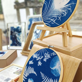 Atelier réalisez votre cyanotype sur tissu - Date sur réservation