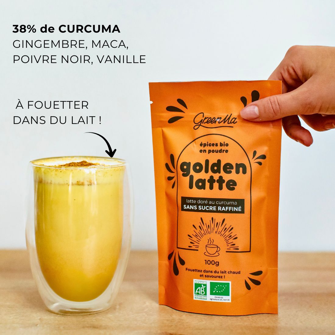 Golden latte bio