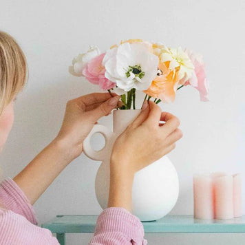 Kit créatif - Mes fleurs en papier crépon