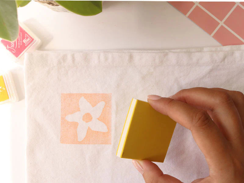 Kit créatif - Mes tampons de linogravure sur torchon