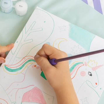 Peinture Numéro enfant - Licorne et Piou