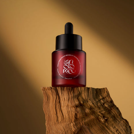 Huile pour peaux sèches et sensibles - Prune + Bakuchiol - 30ml