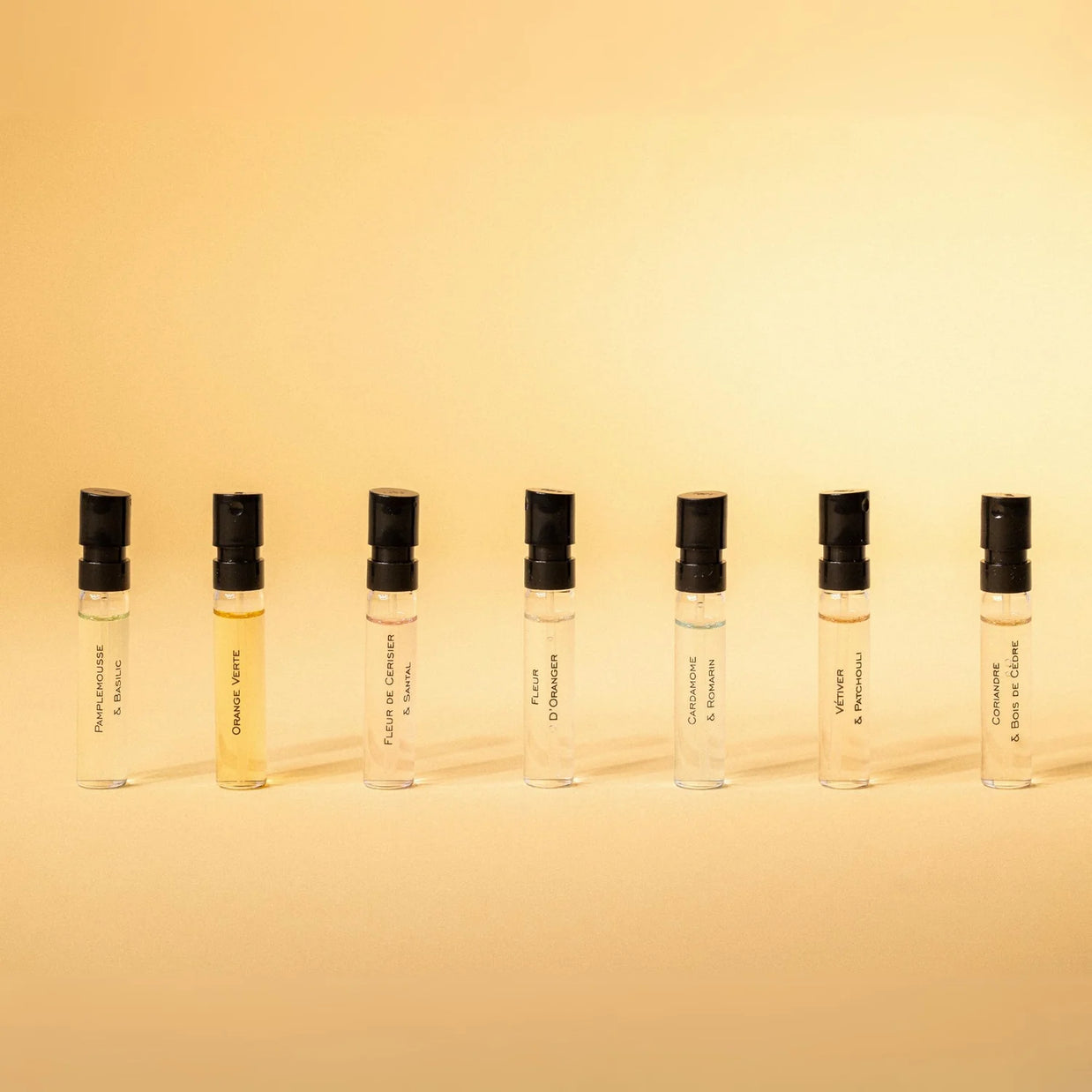 Set découverte - 7 échantillons de parfums