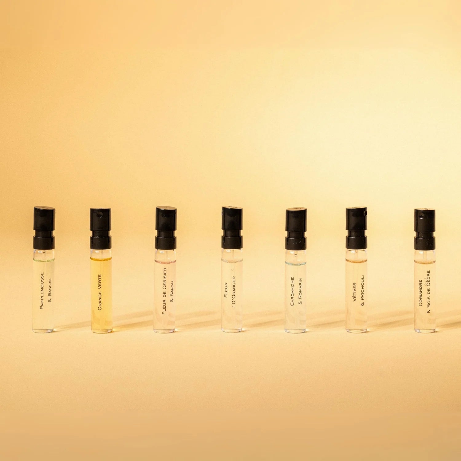 Set découverte - 7 échantillons de parfums