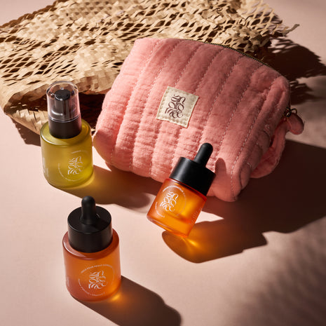Coffret Routine complète - 3 produits + Trousse offerte