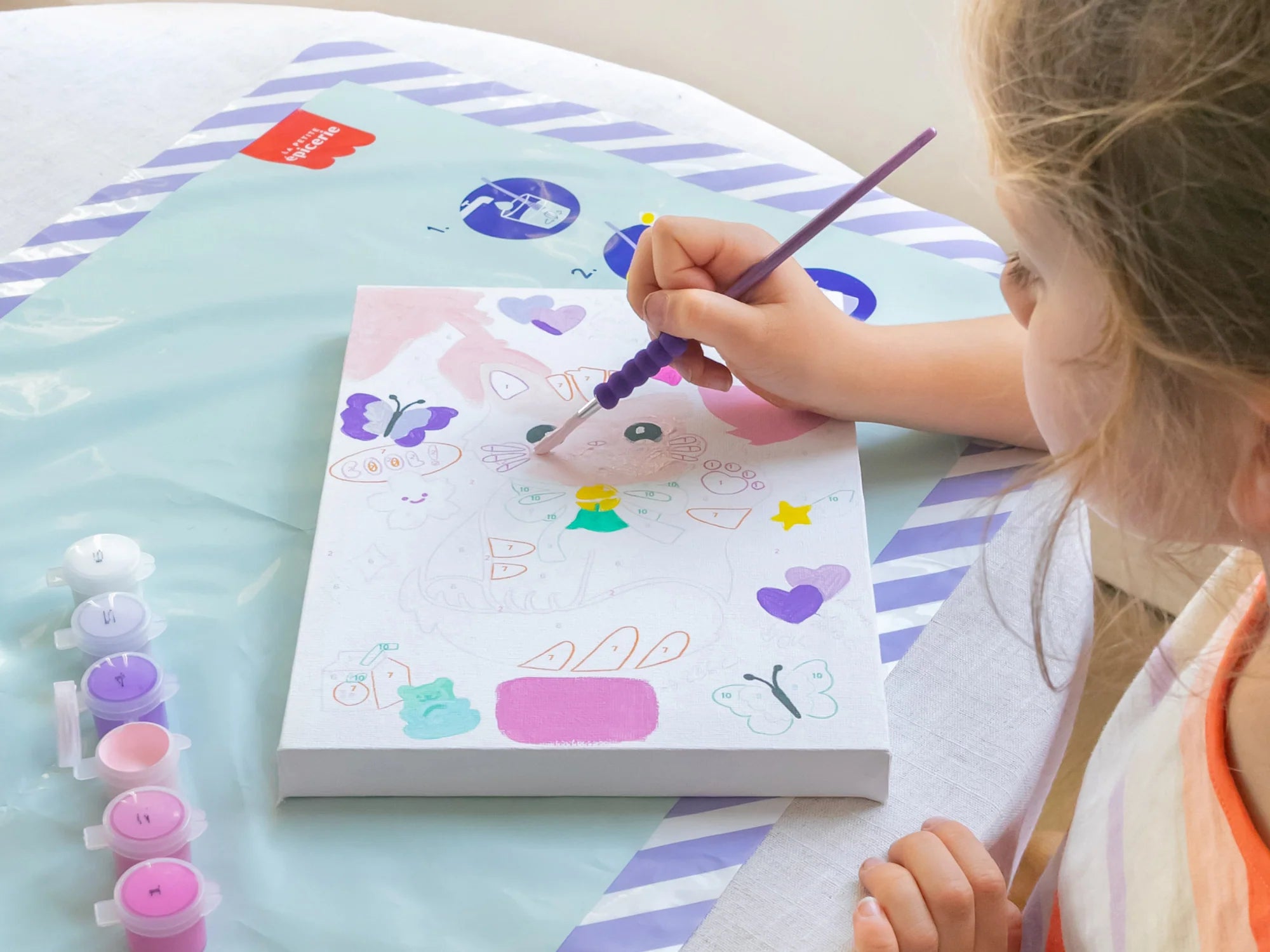 Peinture Numéro enfant - Maneki Neko