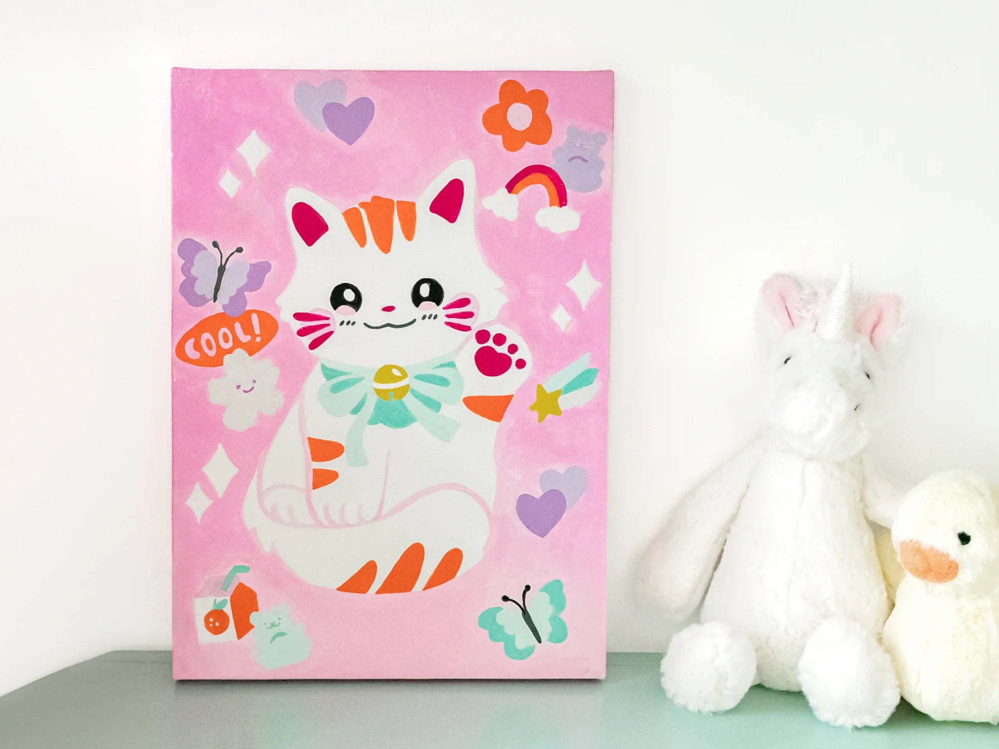 Peinture Numéro enfant - Maneki Neko