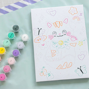 Peinture Numéro enfant - Maneki Neko
