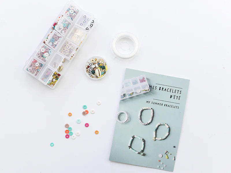 Kit DIY Bijouterie - Mes bracelets tendances Heishi