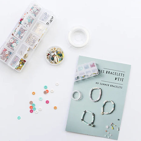 Kit DIY Bijouterie - Mes bracelets tendances Heishi