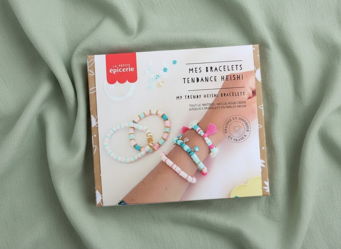 Kit DIY Bijouterie - Mes bracelets tendances Heishi