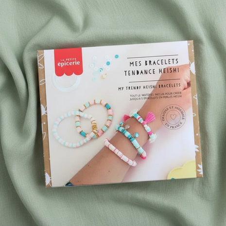 Kit DIY Bijouterie - Mes bracelets tendances Heishi