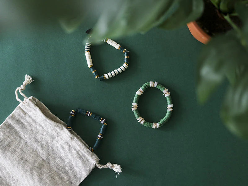 Kit DIY Bijouterie - Mes bracelets tendances Heishi