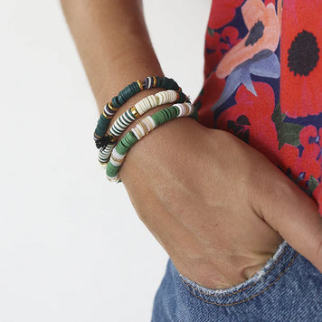 Kit DIY Bijouterie - Mes bracelets tendances Heishi