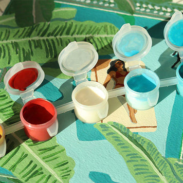 Coffret peinture au numéro - Daydreaming par Nora Dong