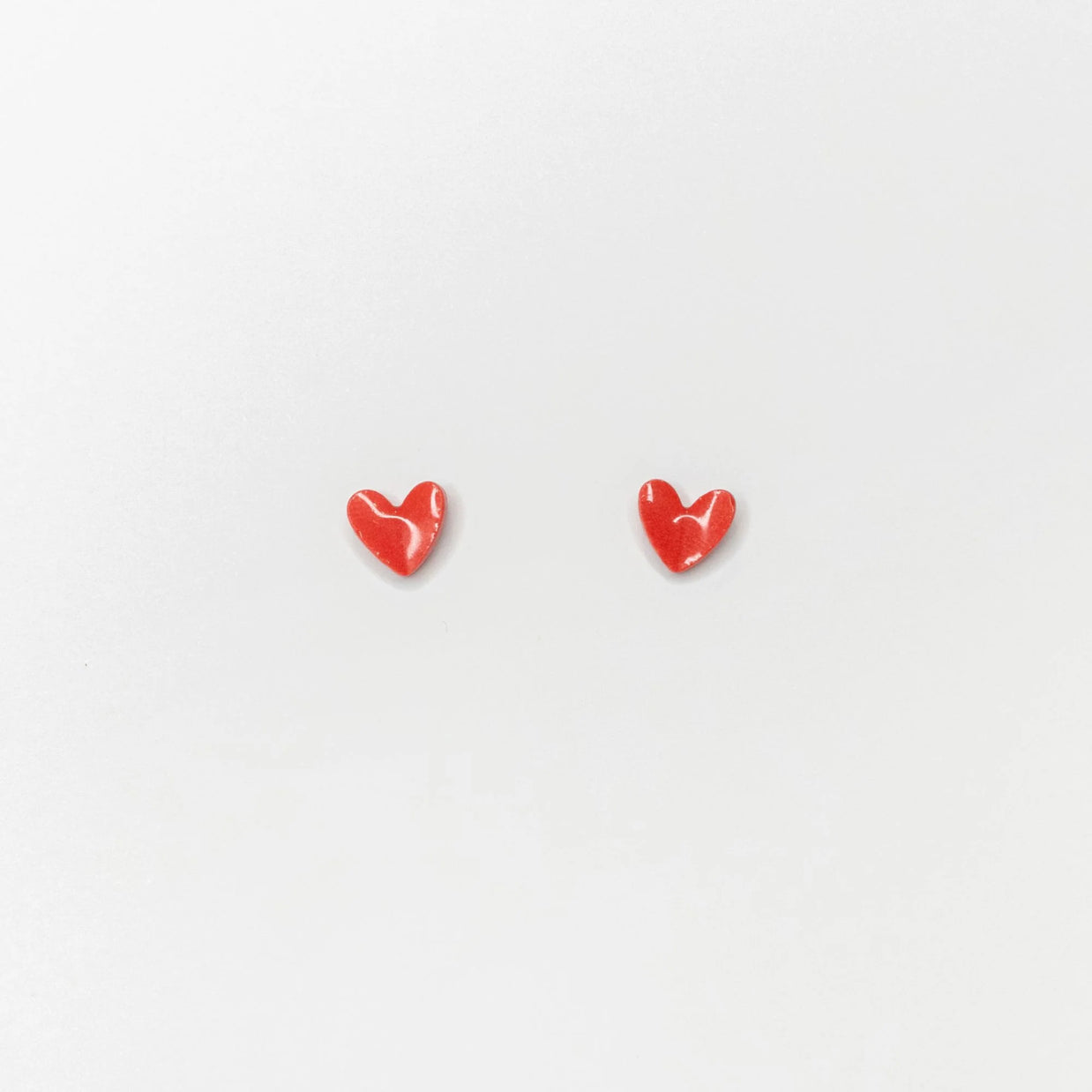 Puces d'oreilles en céramique - Pâquerette, Coeur ou Pastèque