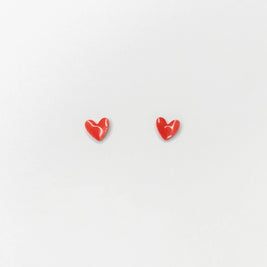 Puces d'oreilles en céramique - Pâquerette, Coeur ou Pastèque