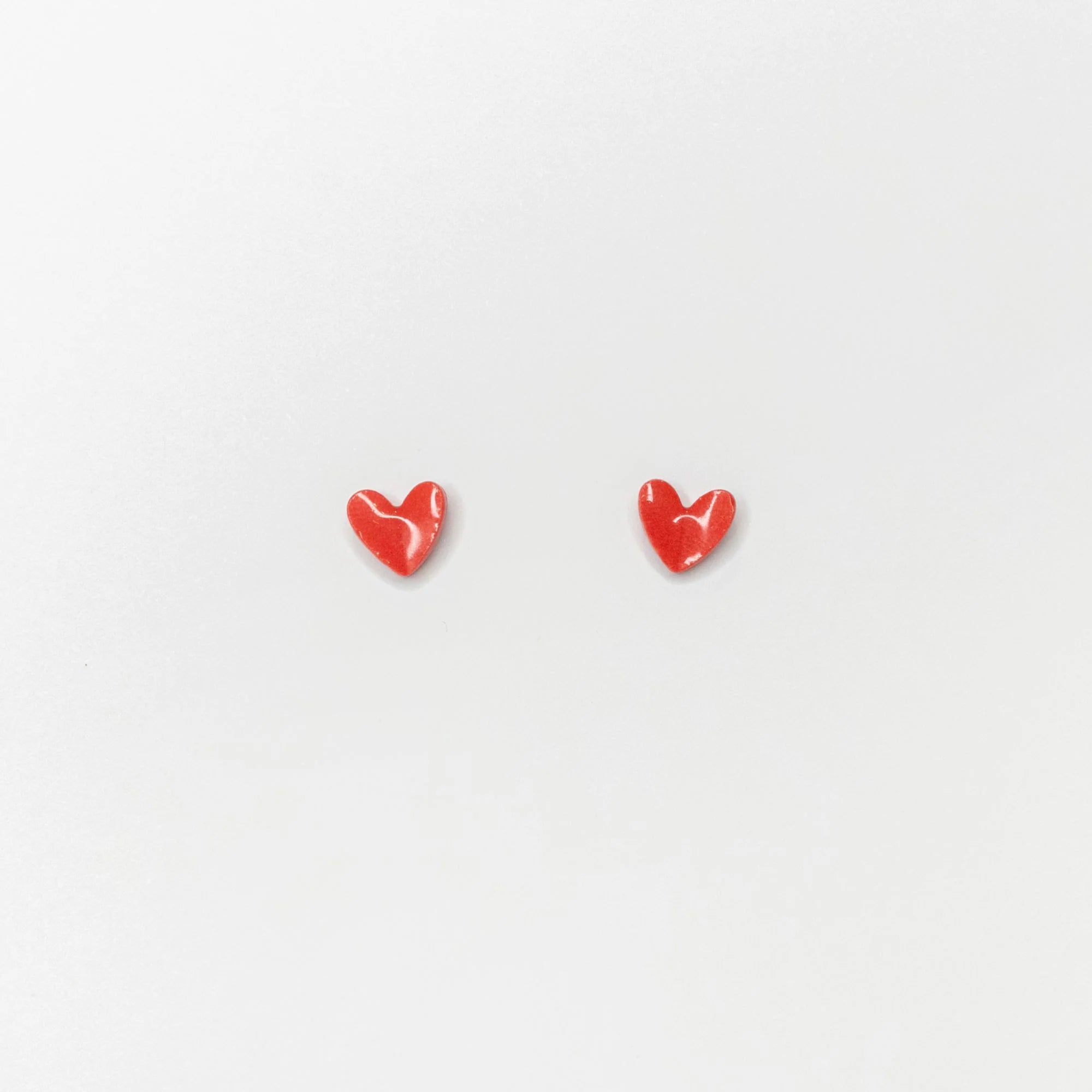 Puces d'oreilles en céramique - Pâquerette, Coeur ou Pastèque