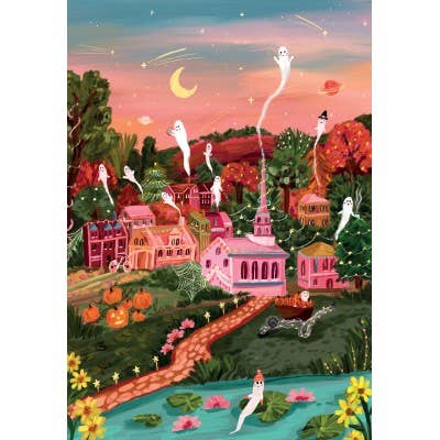 Puzzle 1000 pièces Pieces & Peace - Halloween Town