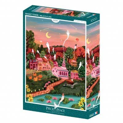 Puzzle 1000 pièces Pieces & Peace - Halloween Town