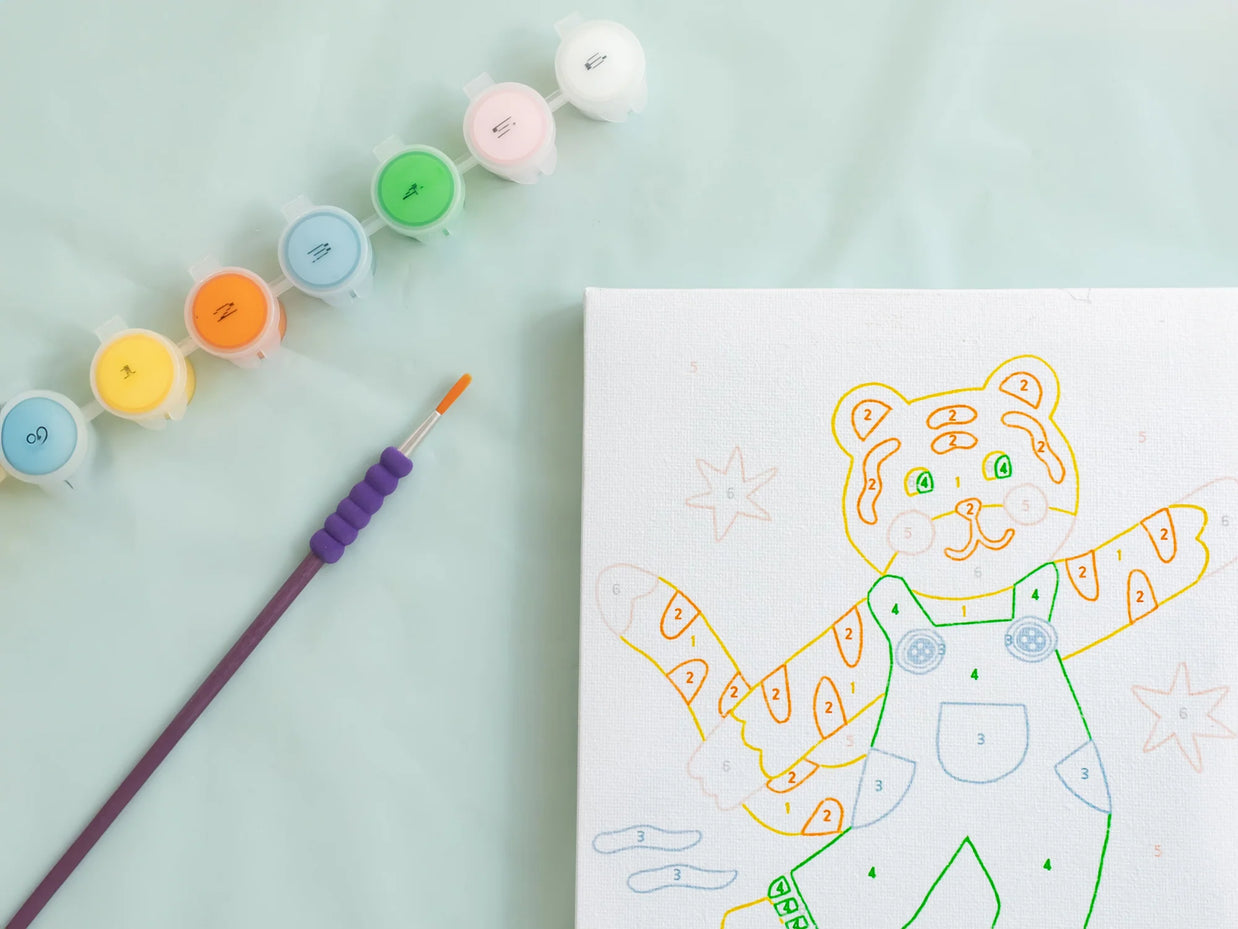 Peinture Numéro enfant - Titi Skate