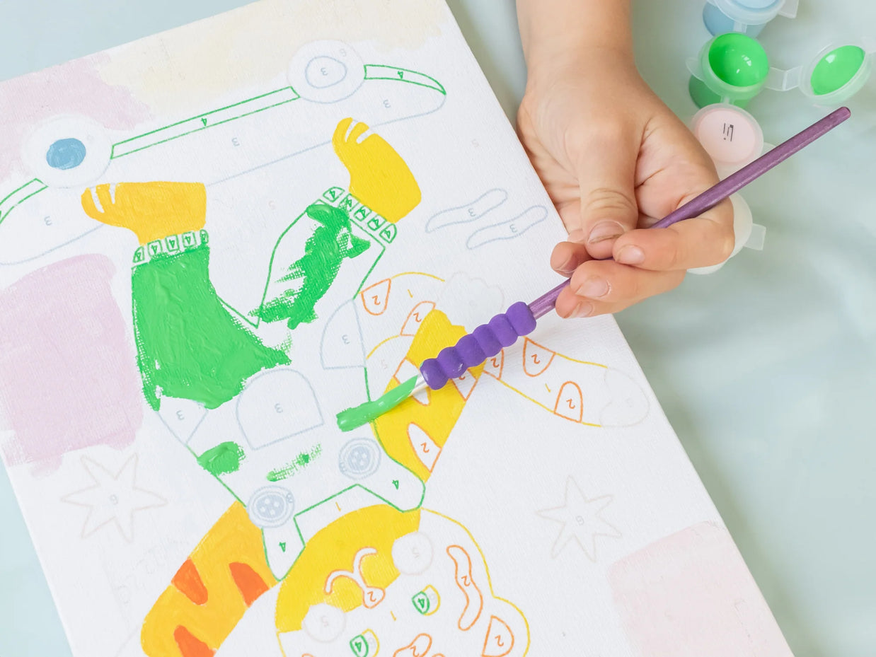 Peinture Numéro enfant - Titi Skate