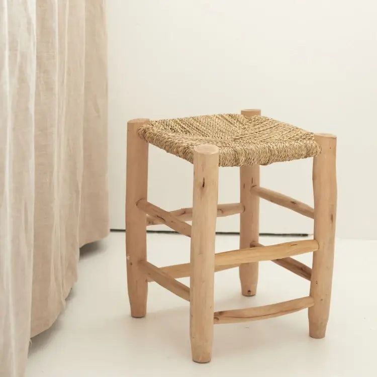 Tabouret artisanal marocain décoration