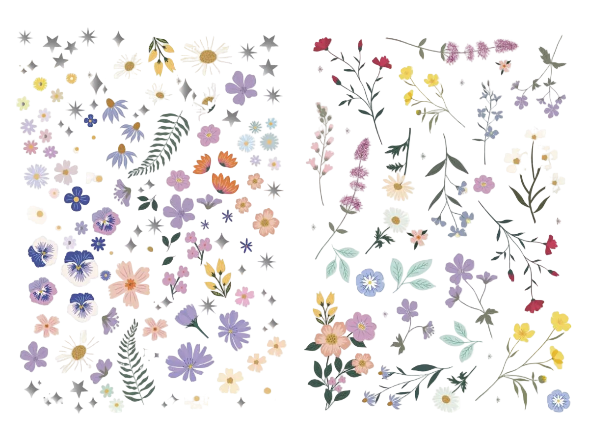 Tatouages enfants - Fleurs