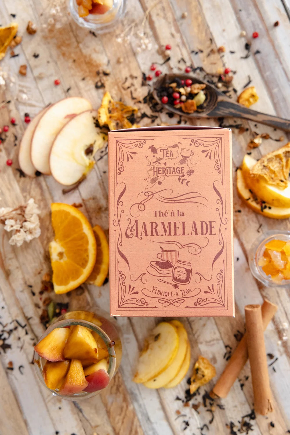 Edition limitée - Boîte Vintage - Thé Noir Bio Marmelade – 100g