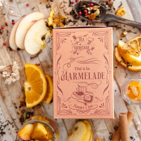 Edition limitée - Boîte Vintage - Thé Noir Bio Marmelade – 100g