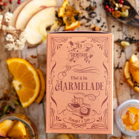 Edition limitée - Boîte Vintage - Thé Noir Bio Marmelade – 100g