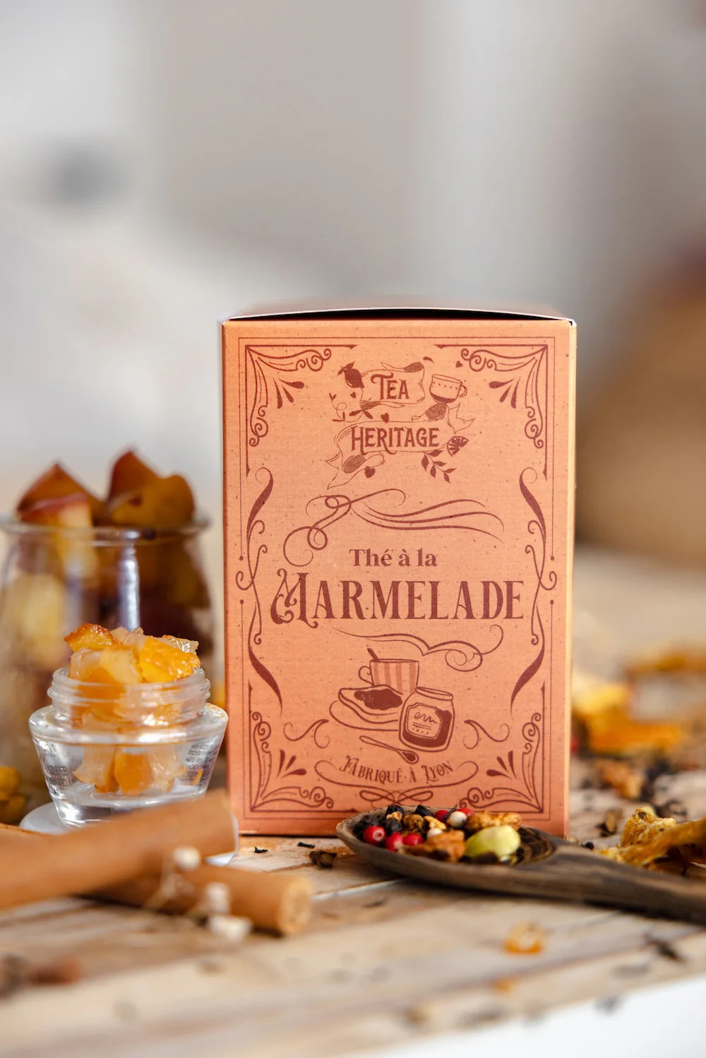 Edition limitée - Boîte Vintage - Thé Noir Bio Marmelade – 100g