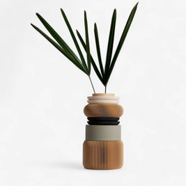 Vase modulaire olive
