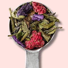 Thé vert bio Violette Framboise - 100g