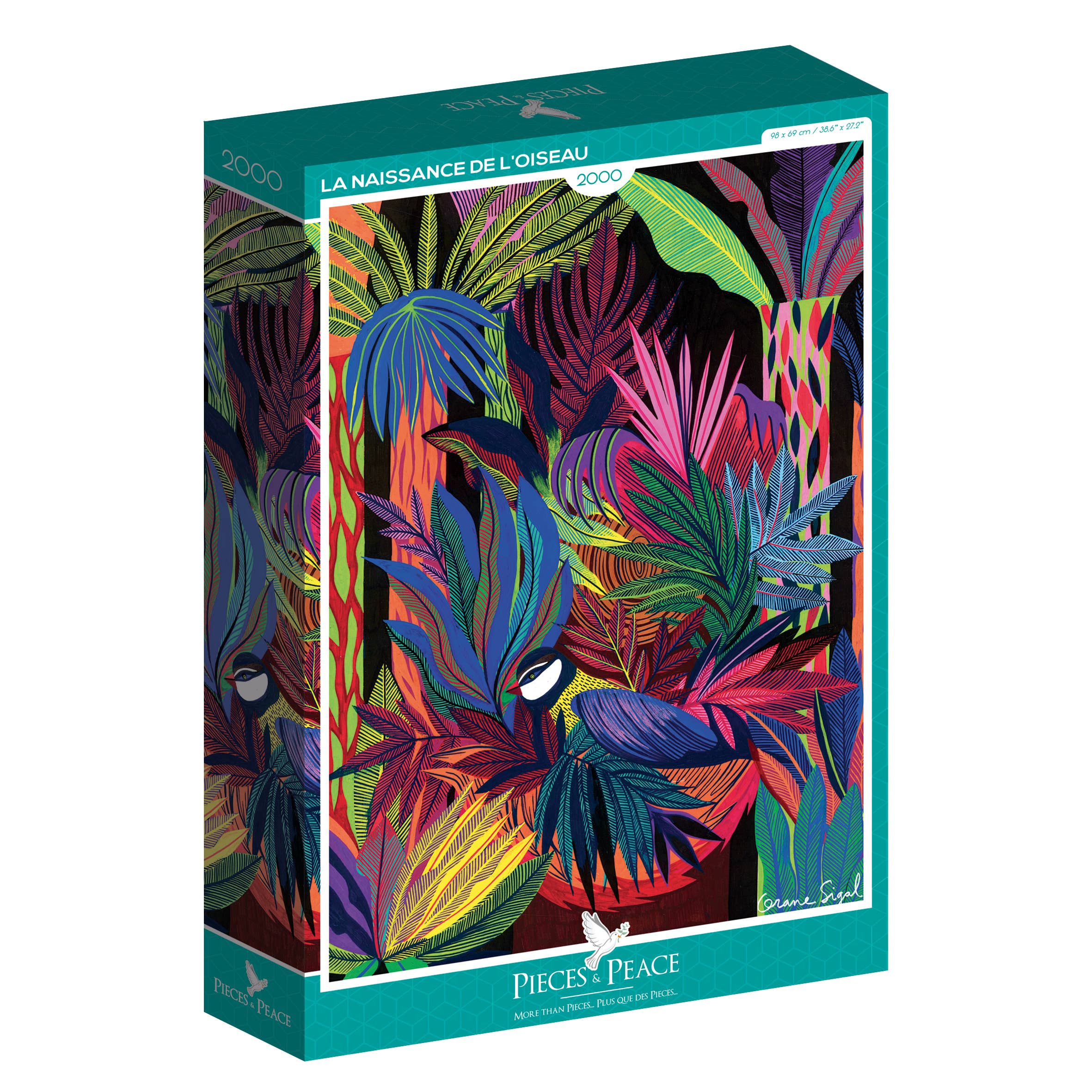 Puzzle 2000 pièces - La Naissance de l'Oiseau