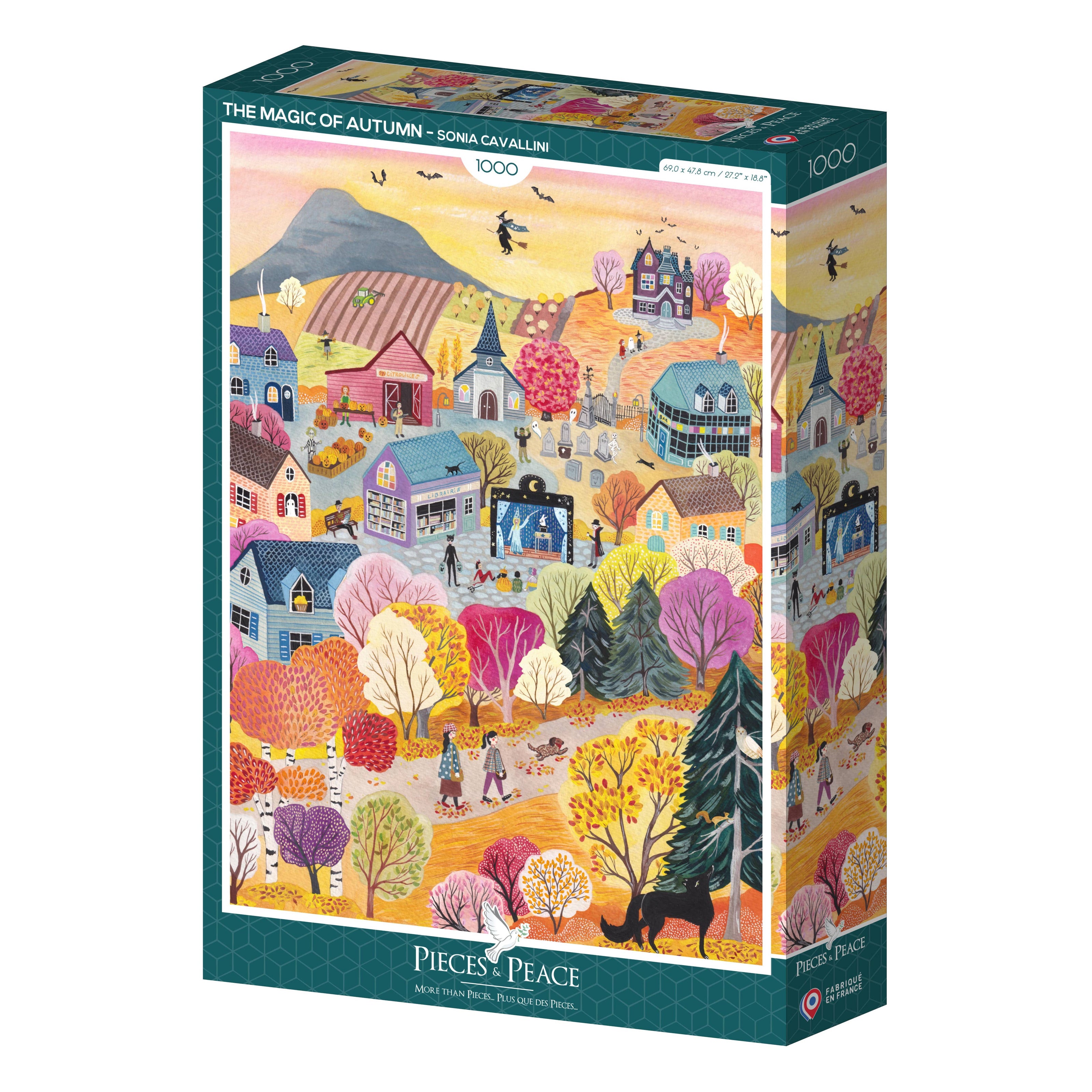 Puzzle 1000 Pièces • La Magie de l'Automne