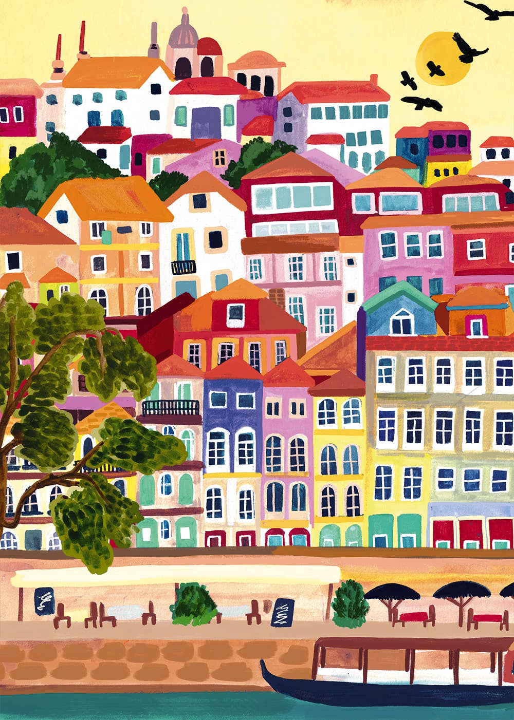 Puzzle 1000 Pièces - Porto Ribeira- Portugal