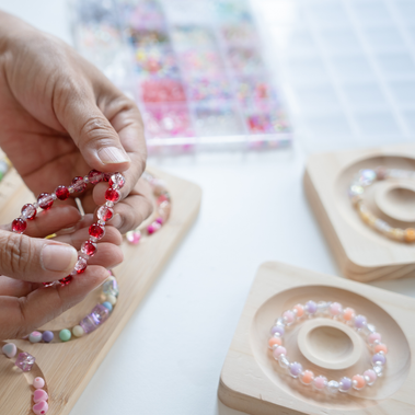 Atelier créer son bracelet de lithothérapie en pierres