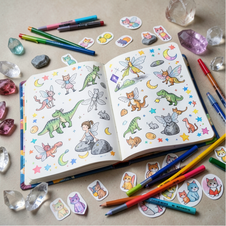 Atelier créer son grimoire magique + Goûter